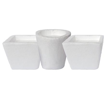 Saksije od stiropora - 3-delni set