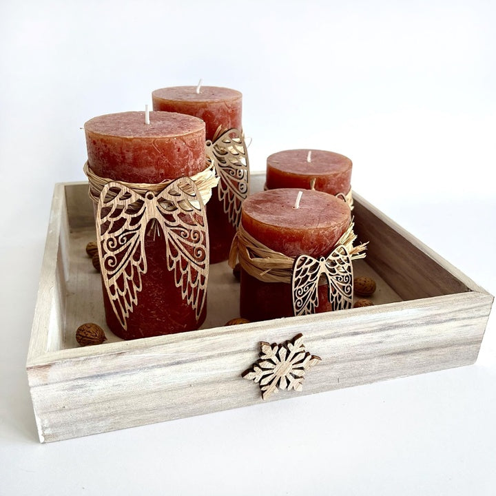 Drvena krila 9 cm / set od 6 komada