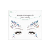 3D nalepnice sa dragim kamenjem za lice