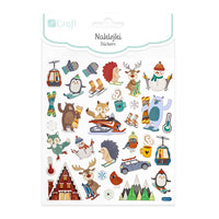Set nalepnica Winter Sports 33 komada