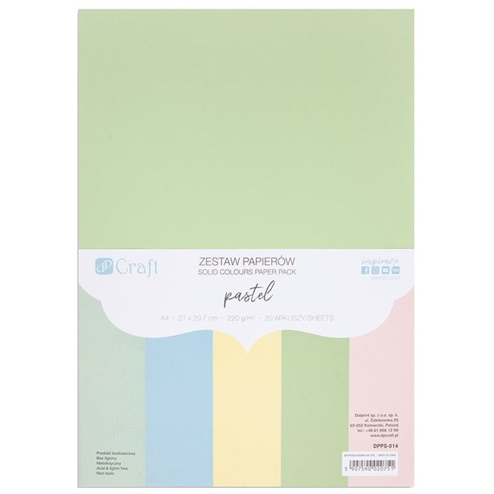 Papir u boji DP Craft 20 komada