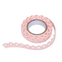 Pamučna samolepljiva čipka 1.8 m - Pink