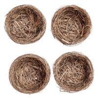 Dekorativna prirodna gnezda 9 cm / Set od 4