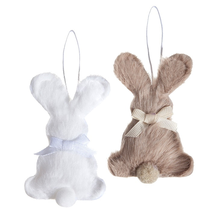 Krzneni zečić 9 cm - set od 2 kom