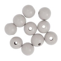 Drvene perle 2,5 cm – pakovanje od 10 | Razne boje