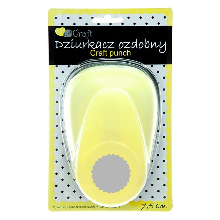 Dekorativni bušilica 7,5 cm | Talasasti krug