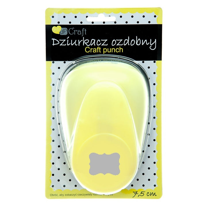 Dekorativni bušilica 7,5 cm | Dekorativna etiketa