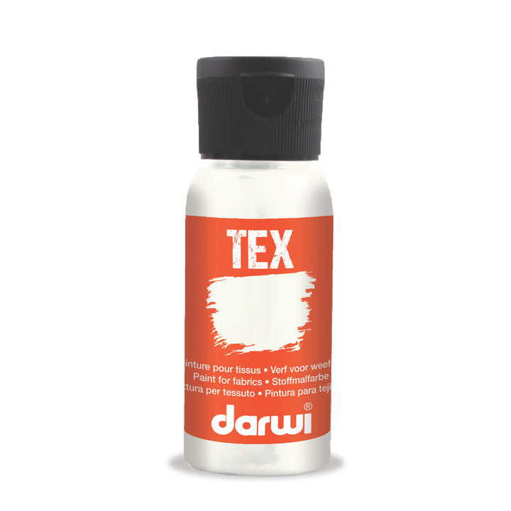 DARVI TEKS boja za tkaninu 50 ml – 010 bela