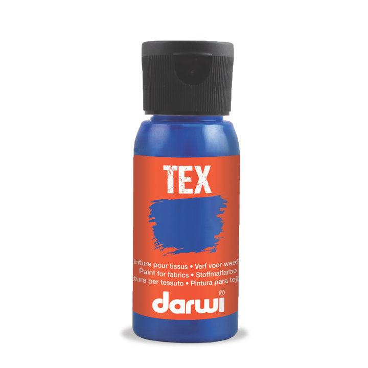 DARVI TEKS boja za tkaninu 50 ml – 256 ultramarin plava