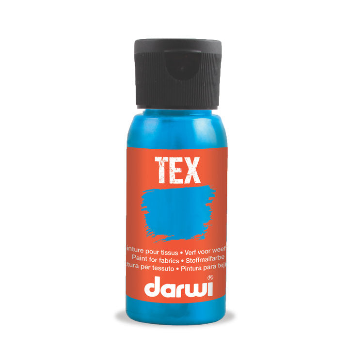 DARVI TEKS boja za tkaninu 50 ml – 280 tirkizno plava