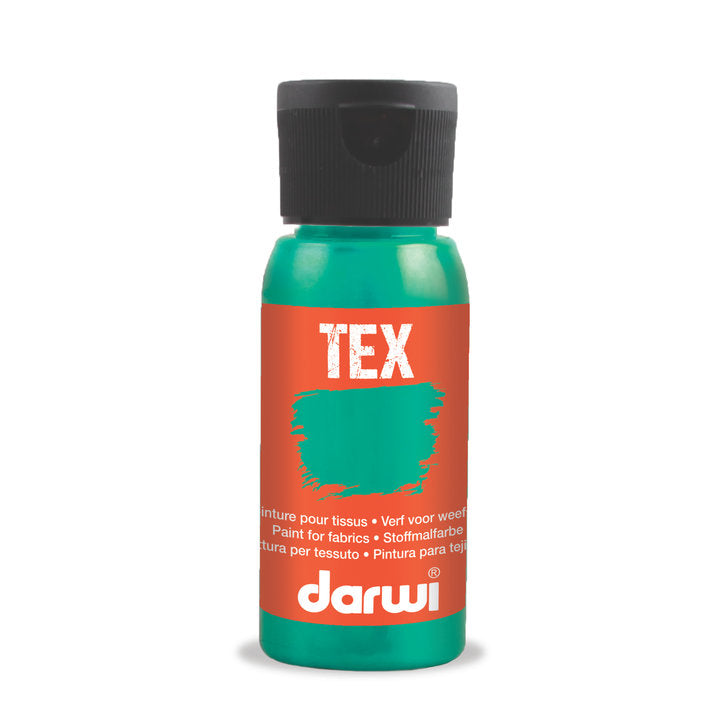 DARVI TEKS boja za tkaninu 50 ml – 640 menta zelena