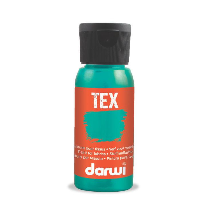 DARVI TEKS boja za tkaninu 50 ml – 695 biser tirkiz