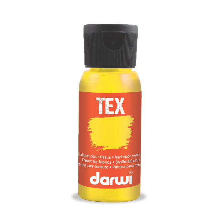 DARVI TEKS boja za tkaninu 50 ml – 751 zlatno žuta