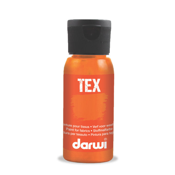 DARVI TEKS boja za tkaninu 50 ml – 752 narandžasta