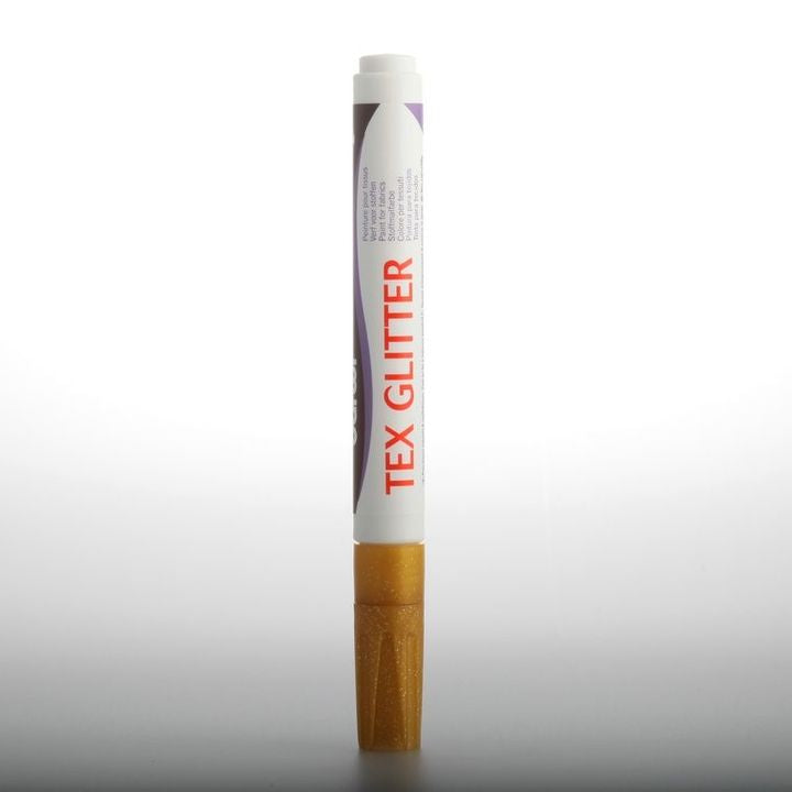 Markeri za tekstil DARWI TEX glitter 6ml