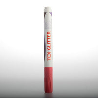 Markeri za tekstil DARWI TEX glitter 6ml – roze