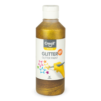 Svetlucava boja Creall Glitter 250 ml - zlatna