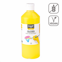 Sjajna polivinilna boja Creall Gloss 500 ml – svetložuta