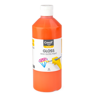Sjajna polivinilna boja Creall Gloss 500 ml – narandžasta