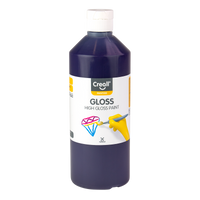 Sjajna polivinilna boja Creall Gloss 500 ml – ljubičasta