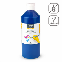 Sjajna polivinilna boja Creall Gloss 500 ml – tamnoplava
