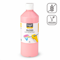 Sjajna polivinilna boja Creall Gloss 500 ml – roze