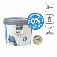 Pesak za modelovanje Creall Play it! 750 g u posudi – prirodna