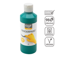 Boja za prste Creall 250 ml – zelena