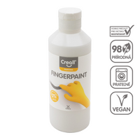 Boja za prste Creall 250 ml – bela