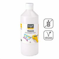 Transparentna boja Creall 500 ml – bela