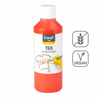 Boja za tekstil Creall Tex 250 ml – narandžasta