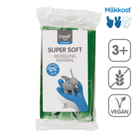 Masa za modelovanje Creall Super Soft 500 g – zelena