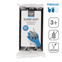 Masa za modelovanje Creall Super Soft 500 g – crna