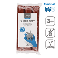 Masa za modelovanje Creall Super Soft 500 g – braon