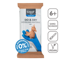 Samoočvršćavajuća masa za modelovanje Creall Do&Dry hipoalergena 500 g – terakota