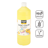 Tempera boja Creall 500 ml – svetložuta