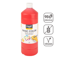 Tempera boja Creall 500 ml – svetlocrvena
