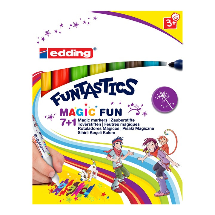 Set markera za decu EDDING FUNTASTICS MAGIC FUN