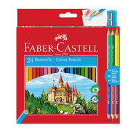 Bojice Faber-Castell šestougaone / set od 24 boje