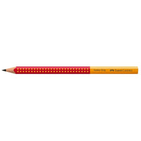 Grafitna olovka Faber - Castell Jumbo Grip – crvena