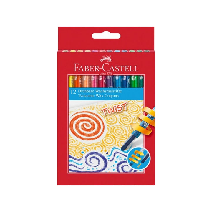 Faber Castell Twist voštane bojice na povlačenje