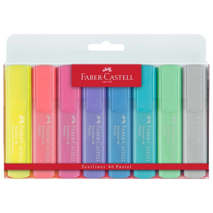 Set markeri Faber - Castell 1546 8 komada – Pastel + Superfluorescent