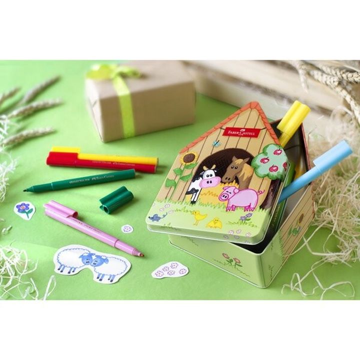 Markeri konektora na temu Faber-Castell Farm