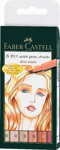 PITT Artistic Pens Set of 6 Skin
