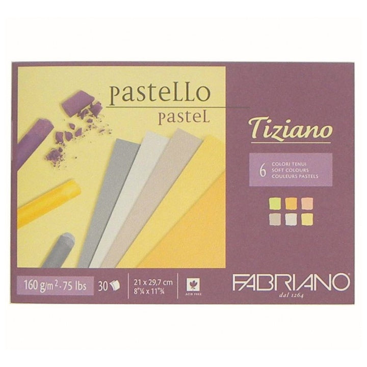 Blok papira u boji za pastel FABRIANO Tiziano Soft