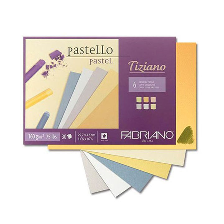 Blok papira u boji za pastel FABRIANO Tiziano Soft