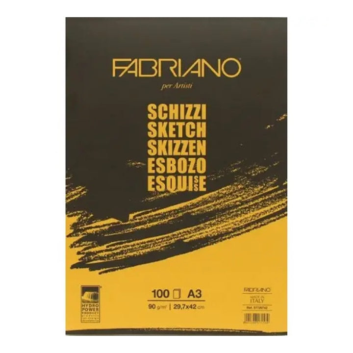 Podloga za skice FABRIANO SKETCH lepljena