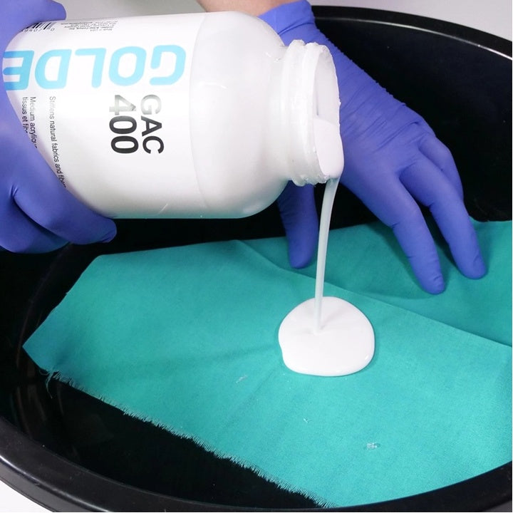 Golden Tektile and Fabric Stiffener 237 ml