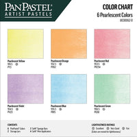 PanPastel biserni set nijansi - zlatni, 6 komada
