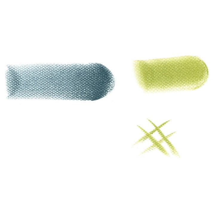 Mekani ugaoni pastelni sunđeri za nanošenje - 2 kom - okrugli